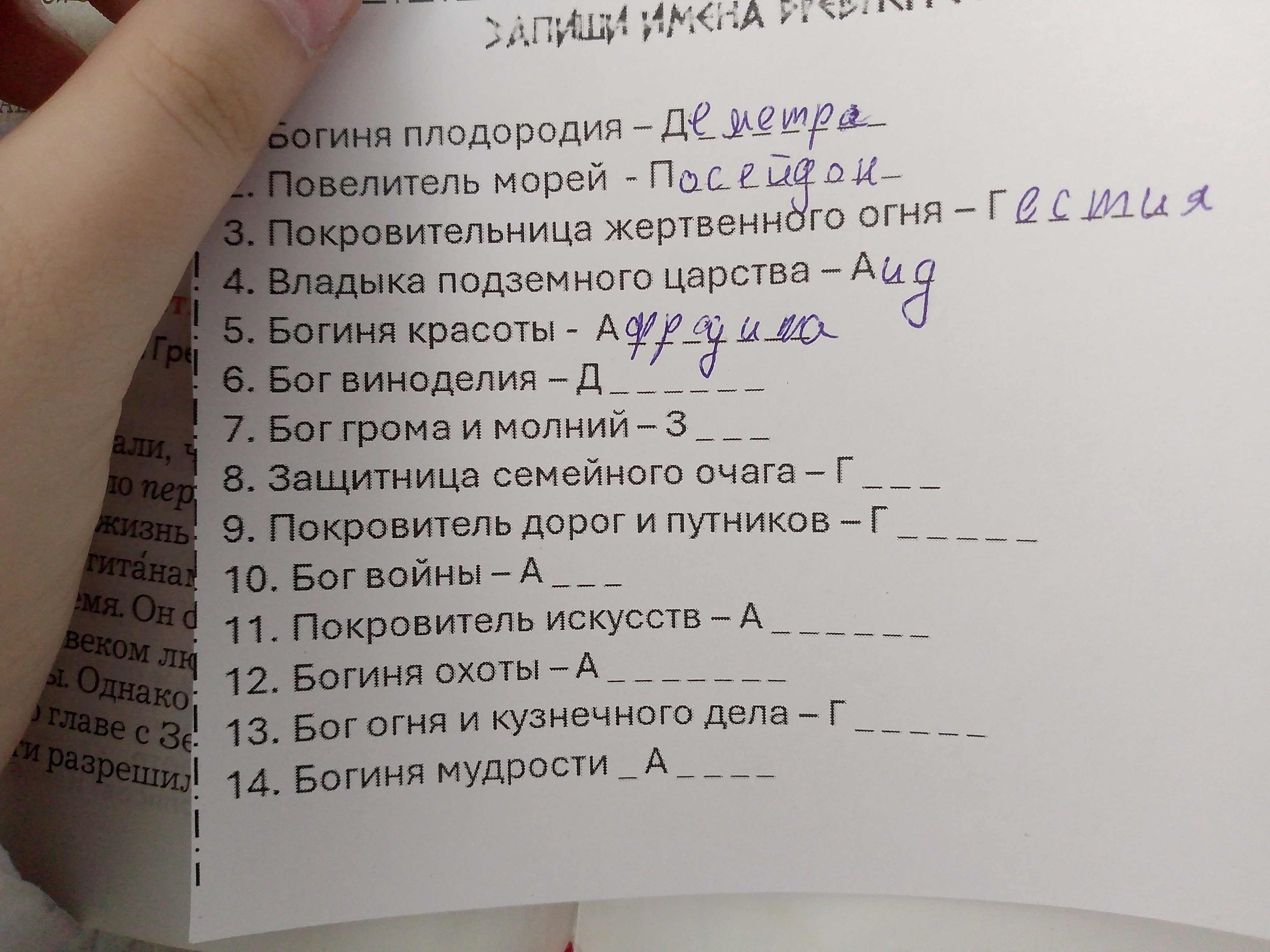 14. Богиня мудрости