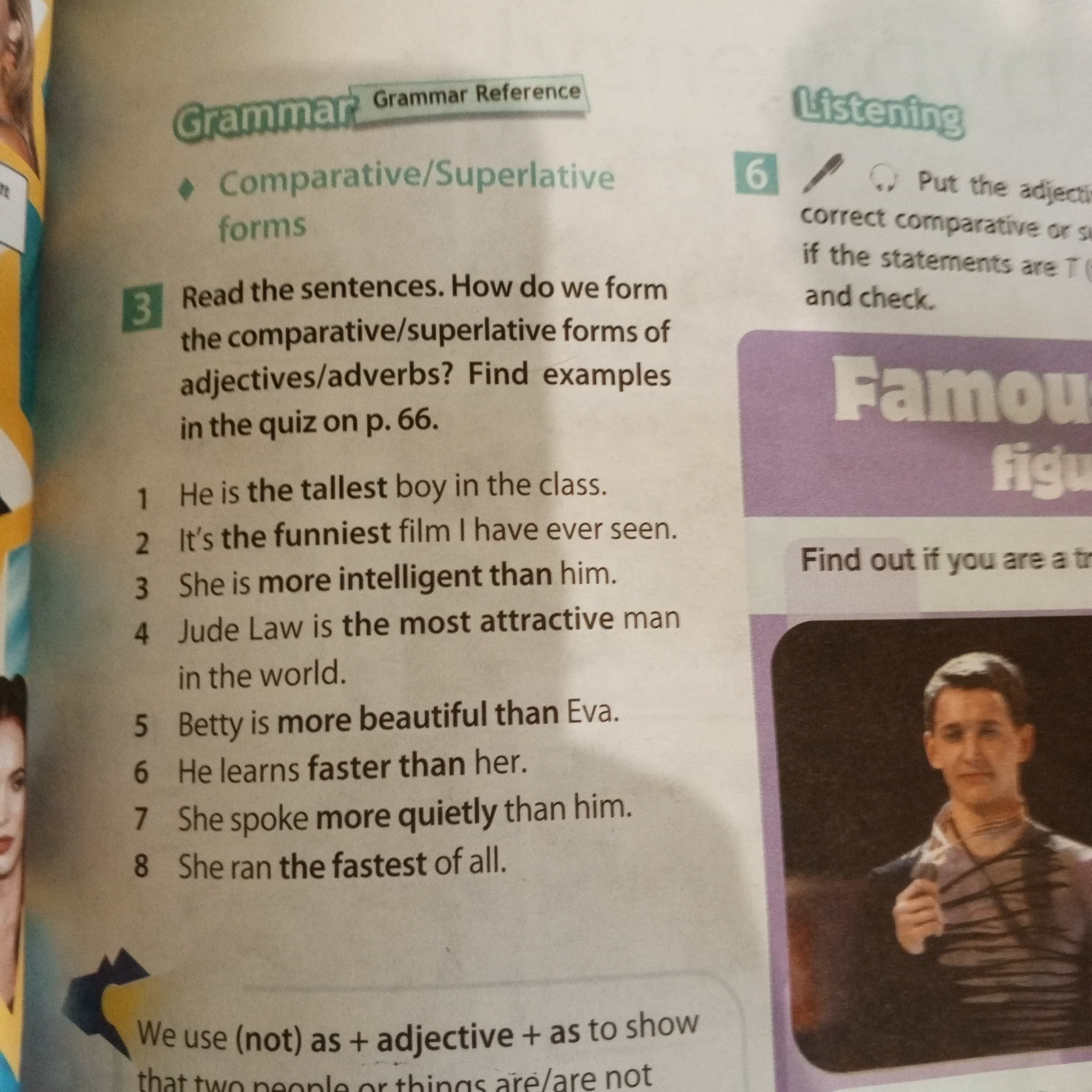 How do we form the comparative/superlative forms of adjectives/adverbs?